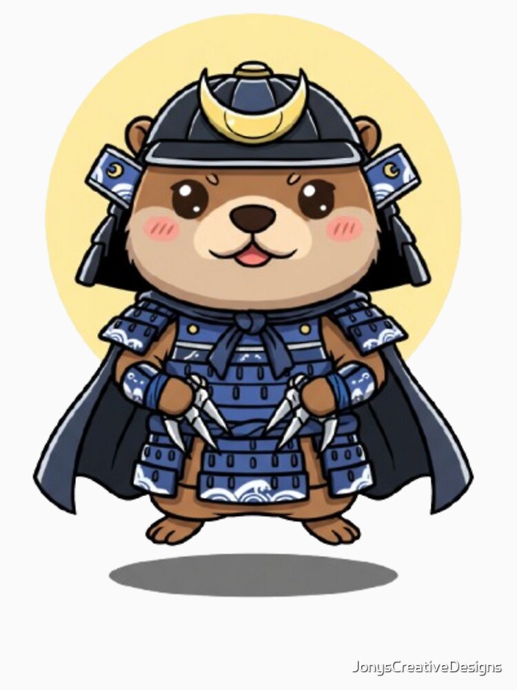 Samurai Otter by JonysCreativeDesigns