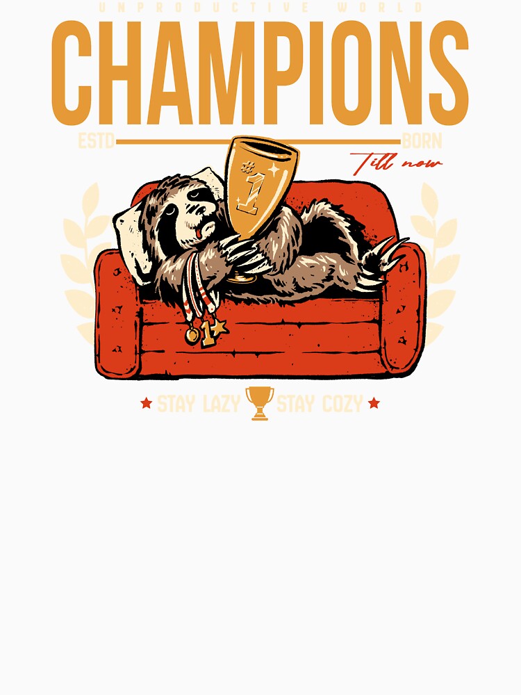 Unproductive World Champions by Quilimo Studio