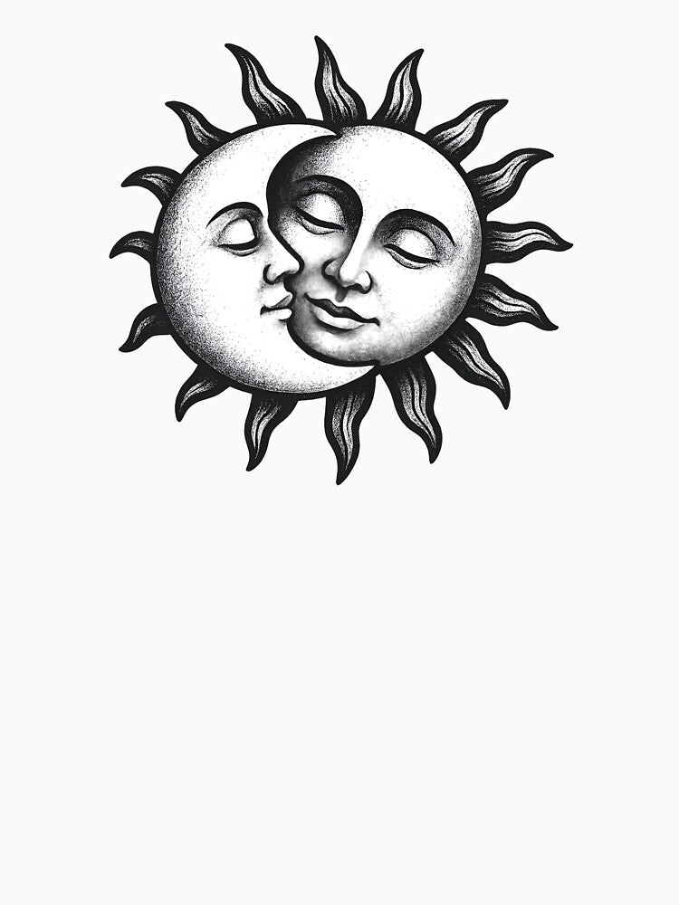 Eternal Embrace of Sun and Moon by Zoologybestiary