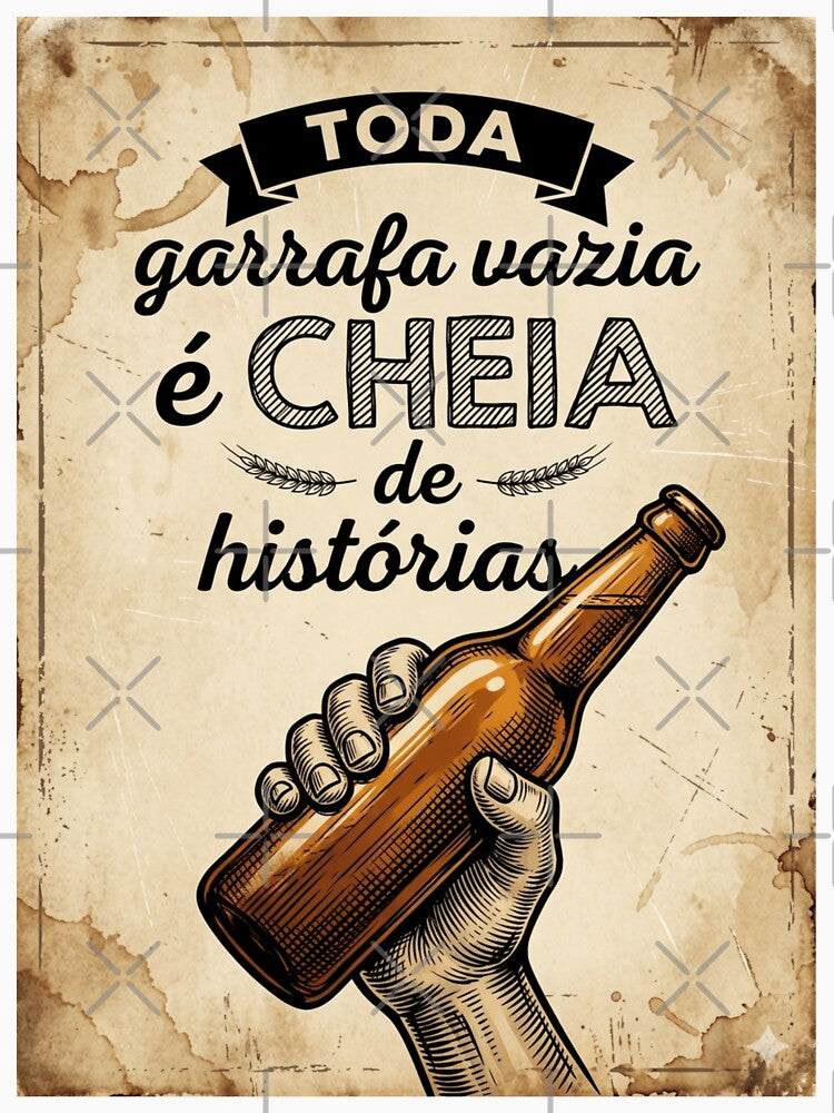 Toda Garrafa Vazia é Cheia de Histórias by GoodOldVintage