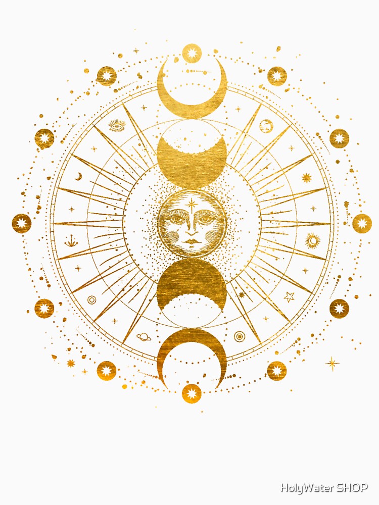 sun and moon, boho by HolyWater SHOP