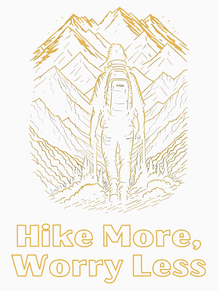 Minimalist Hiking Design: Hike More, Worry Less. by MoxieVibe