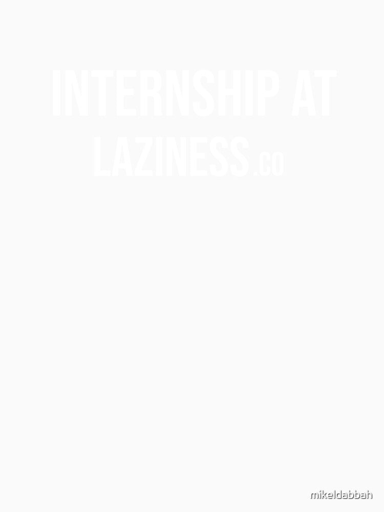Internship at laziness.co by mikeldabbah