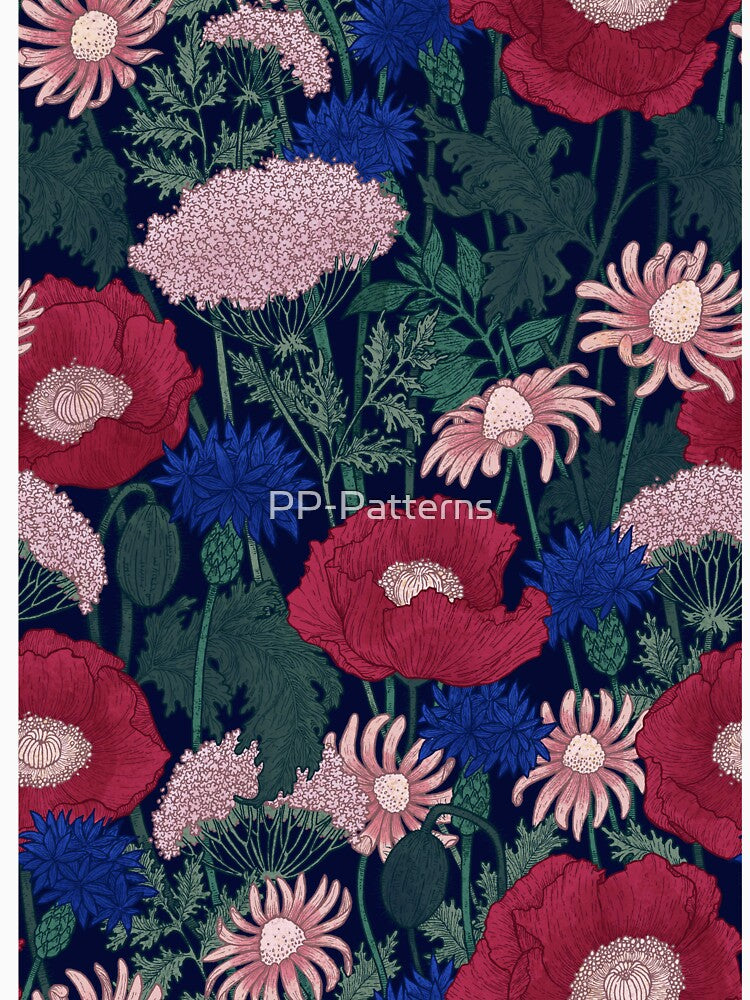 Spring meadow - muted colours by PP-Patterns