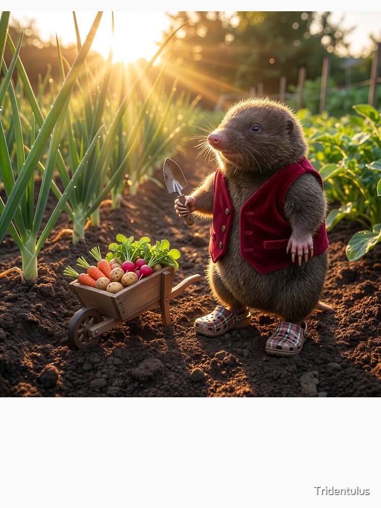 Moley Tends His Garden by Tridentulus