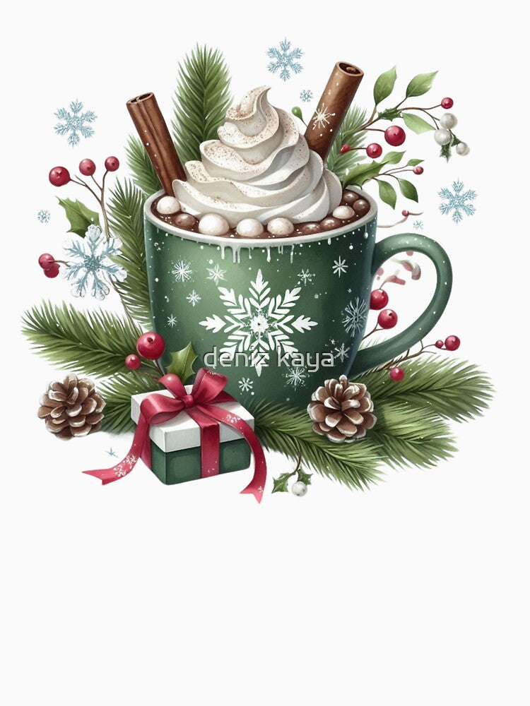 Hot Chocolate,Christmas Vibes by deniz kaya