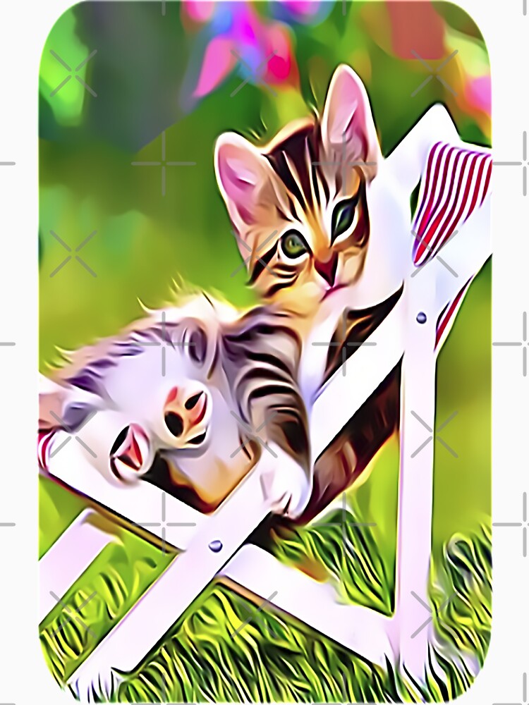Lazy kitty by Sunleil