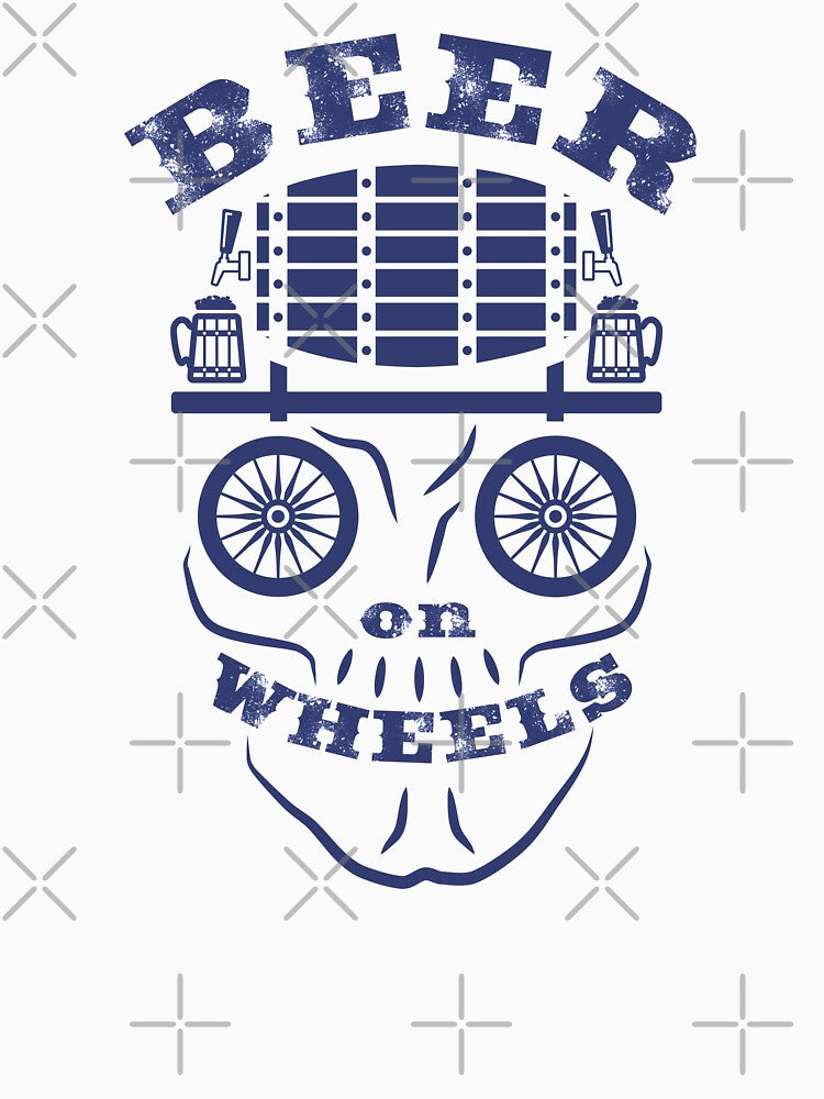 Beer Skull Cart (Blue) by DKdesigns27