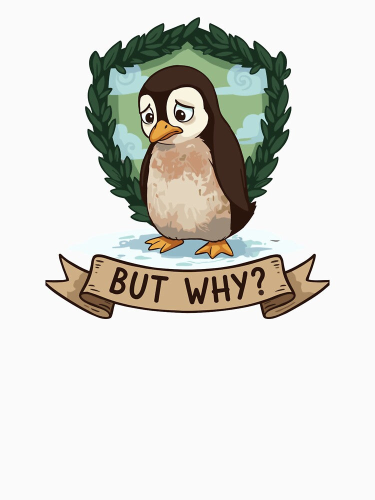 Penguin But Why? by BazStudiodesign