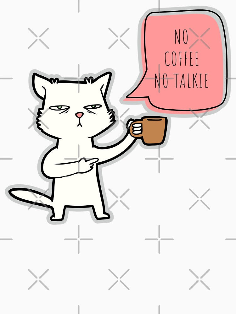 No Coffee No Talkie by sassandsun