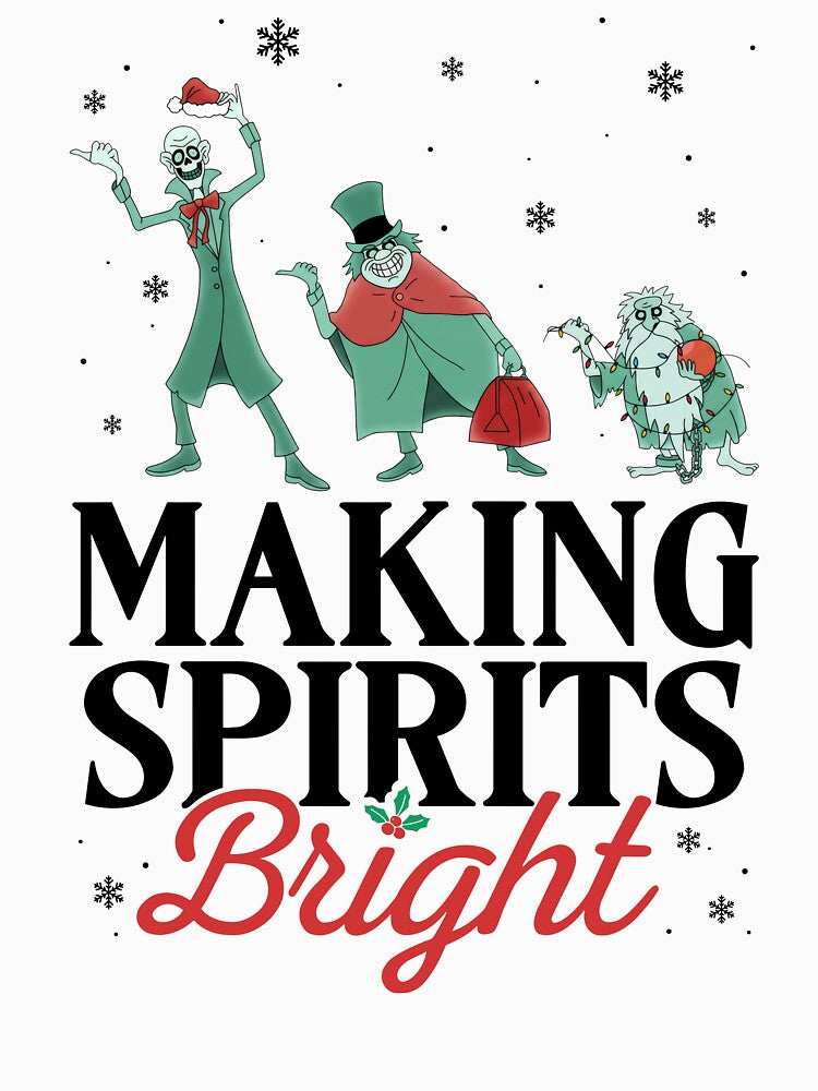 Haunted Mansion Making Spirits Bright Christmas Movie Characters by jakaun