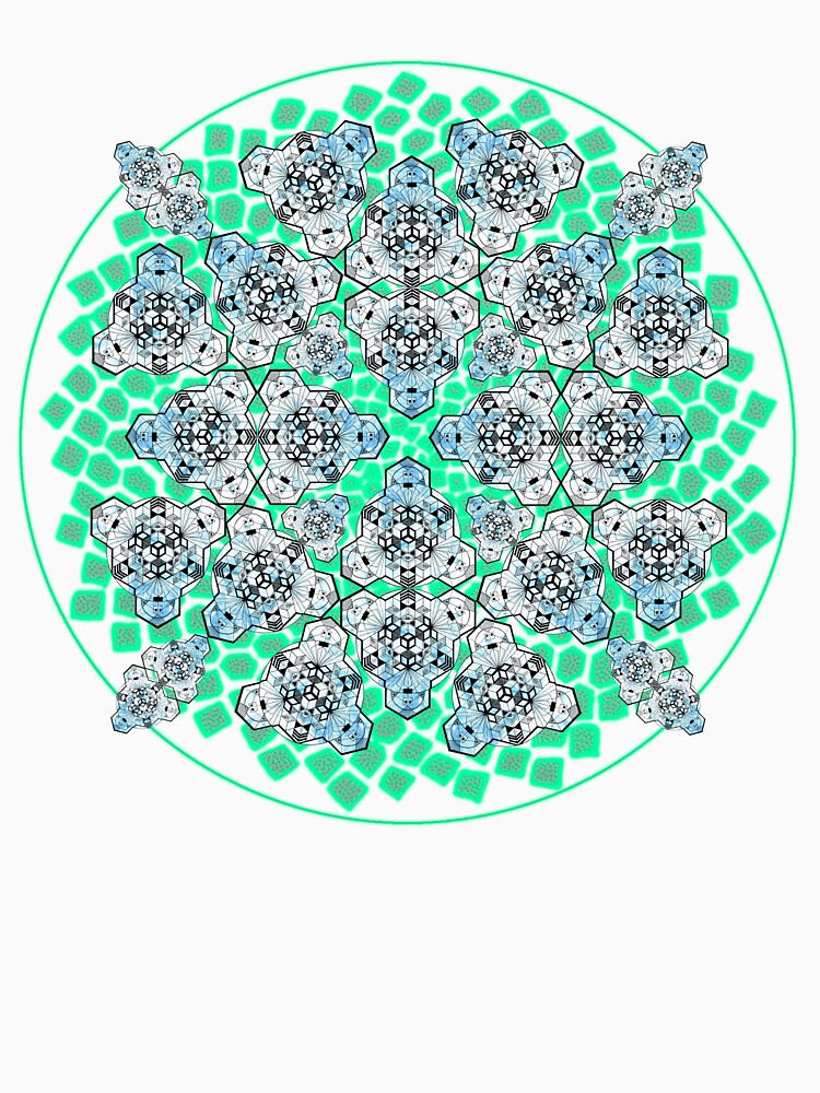 Icy Cube Mandala Cacophony & CircleVisions (G'ish) by createVisions