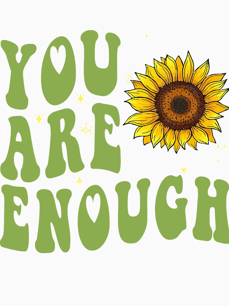 You Are Enough by GoldenPetalStudio's