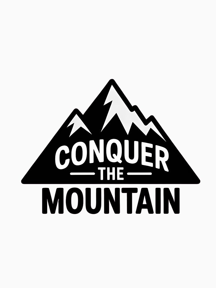 Conquer the Mountain Silhouette by NiftyWrx
