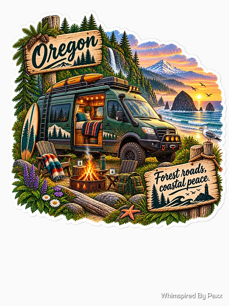 Oregon Van Life by Whimspired By Paxx