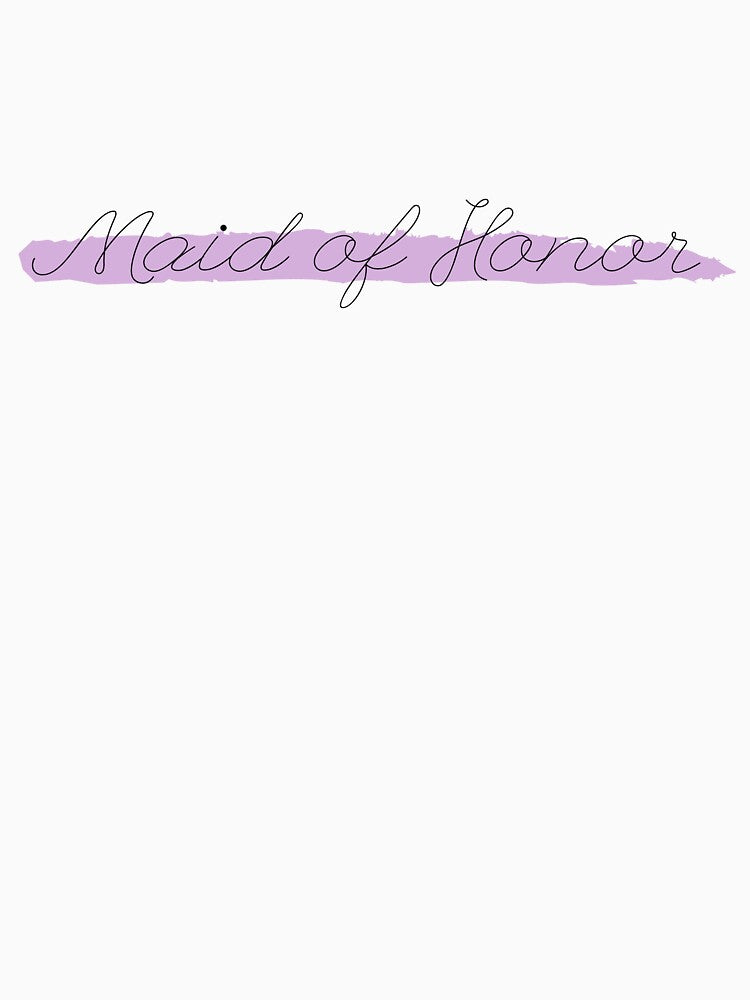 Light Purple/ Lilac Maid of Honor Design by Makattack99