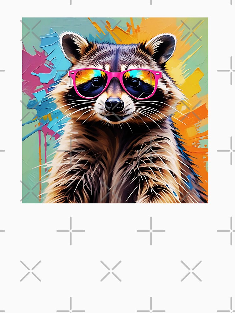 Abstract Cool Raccoon by TheAnimalZ00