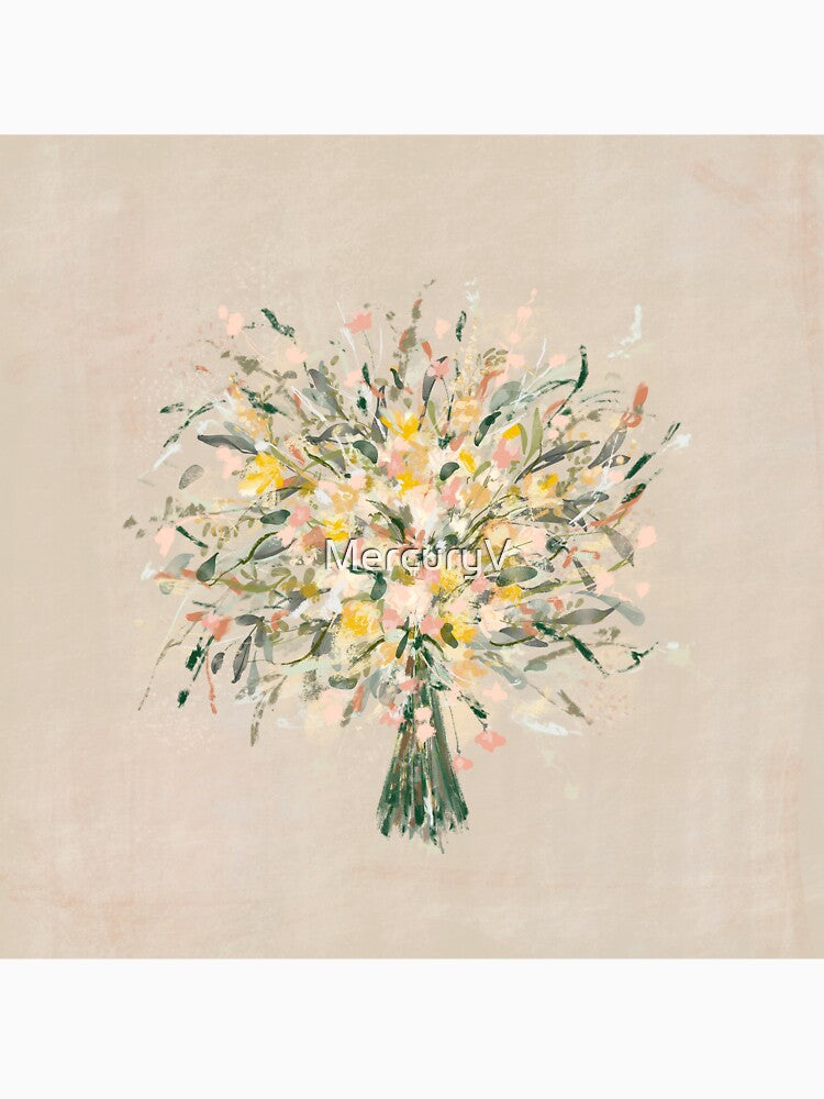 Wild Flowers Art Expression Drawing by MercuryV