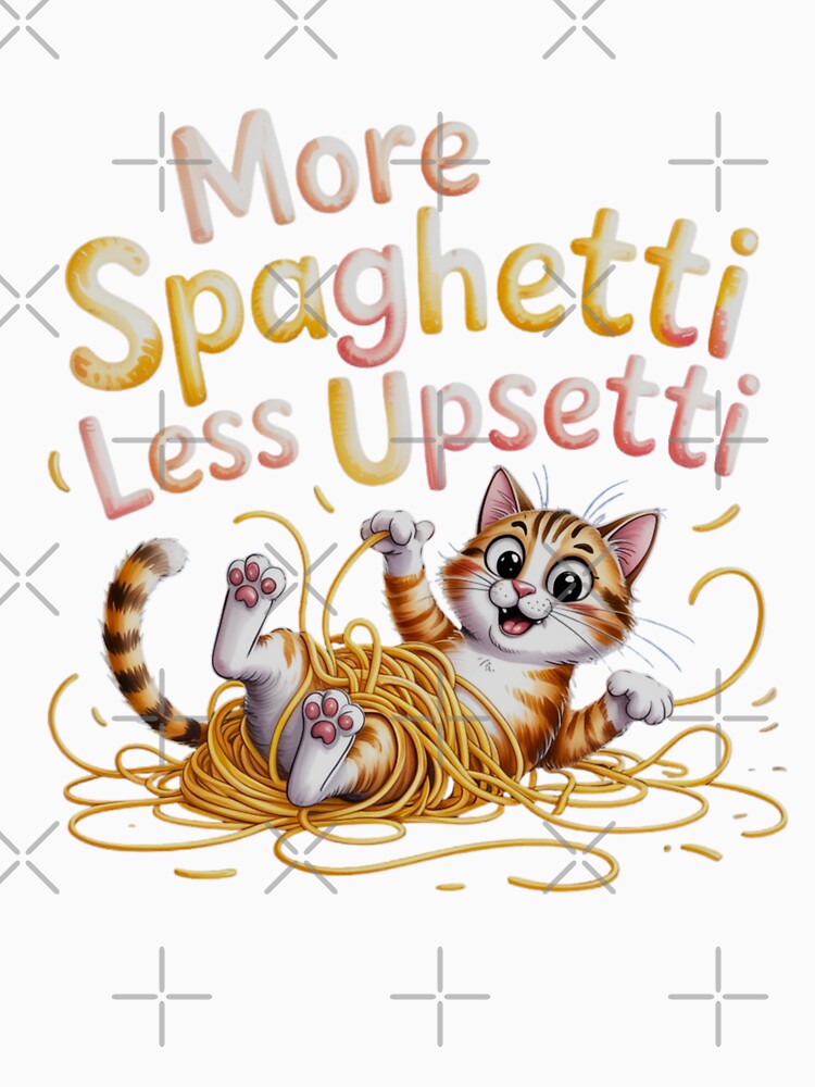 More Spaghetti Less Upsetti by FurrFunPrints