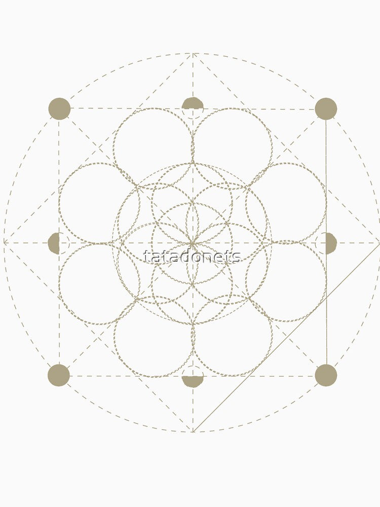 Sacred Geometry Seed of Life by tatadonets