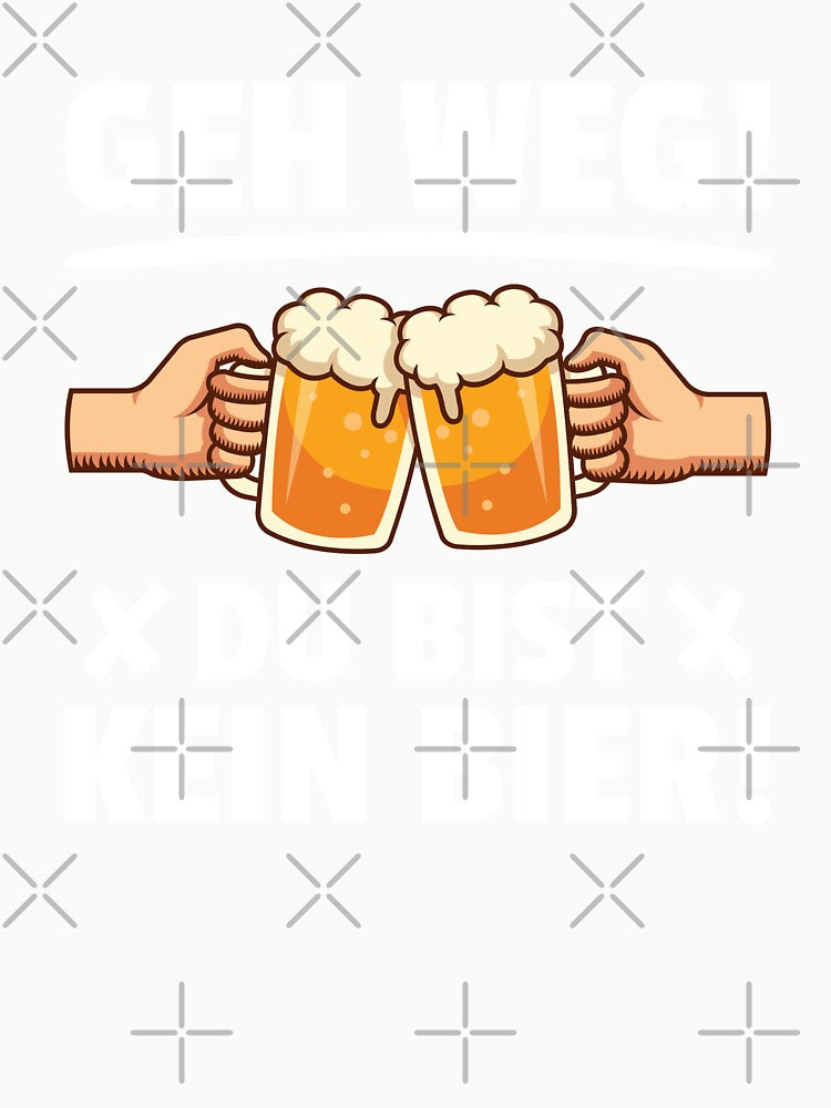Go away you're not a beer drinker sayings by Team150Designz
