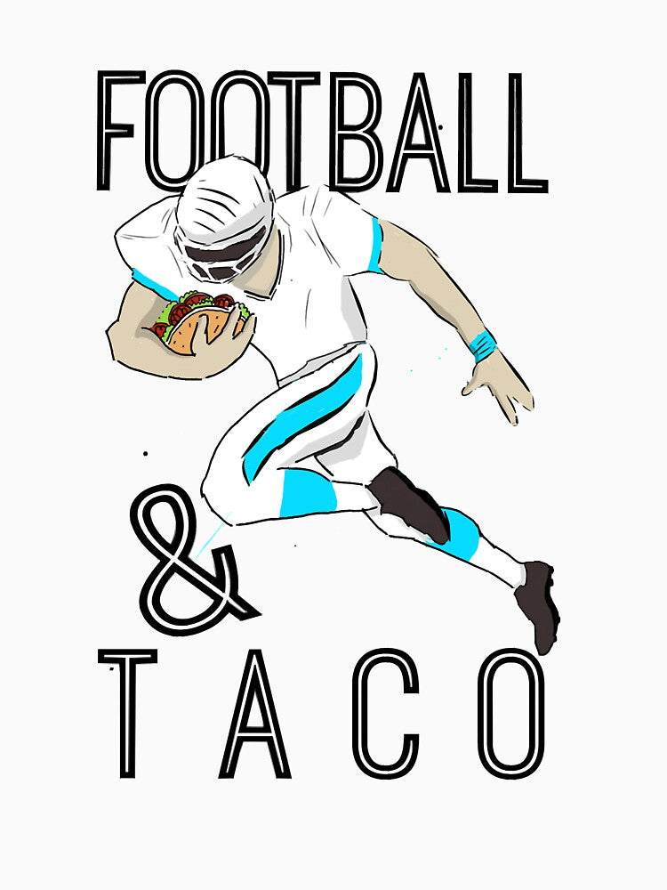 Football and taco by MerooIndustries