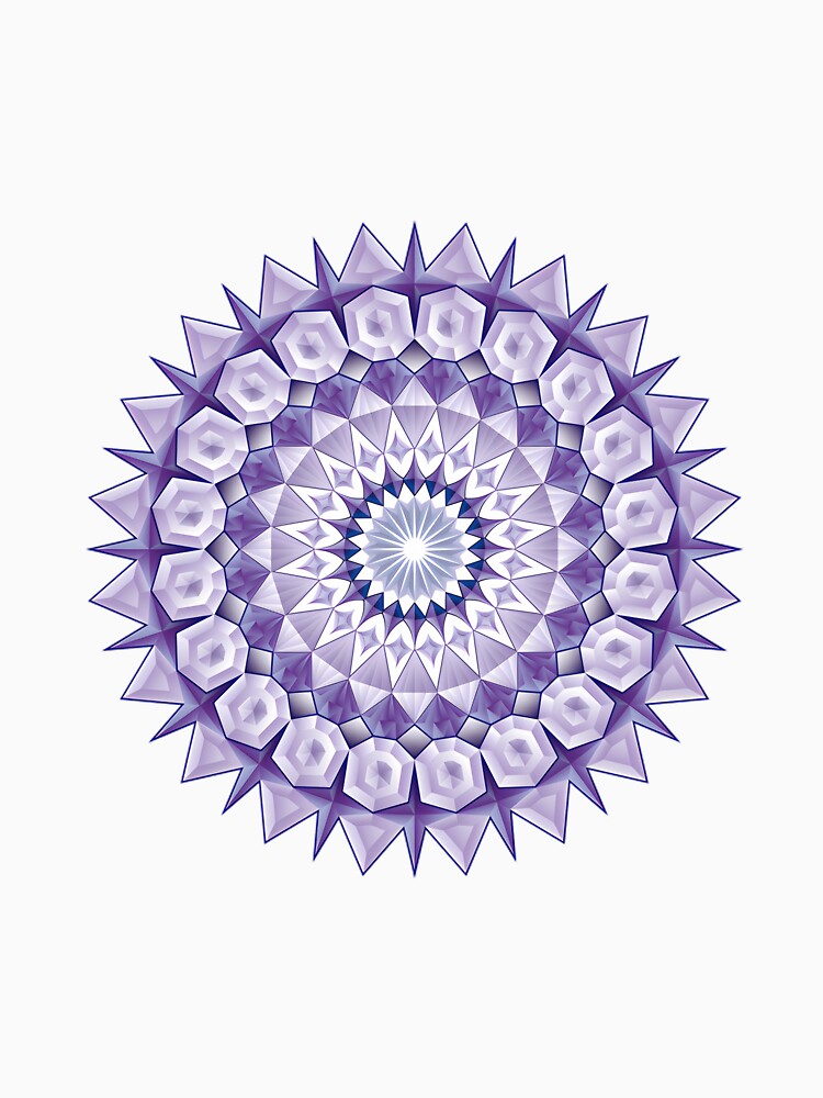 Crystal Mandala – The Violet Frequency by DocumentBubu
