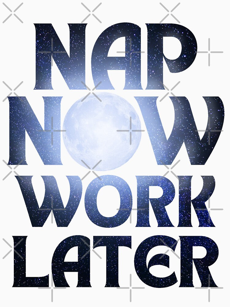 Nap now Work later moonlight in the stars by Chaos-Touch