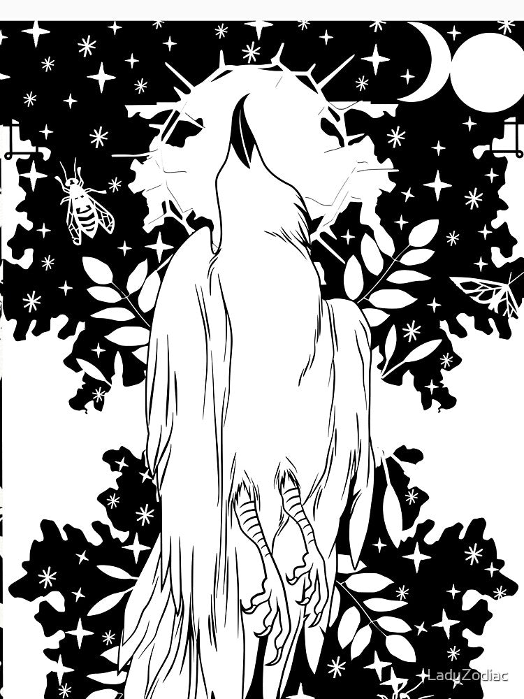 White Raven Rising by LadyZodiac