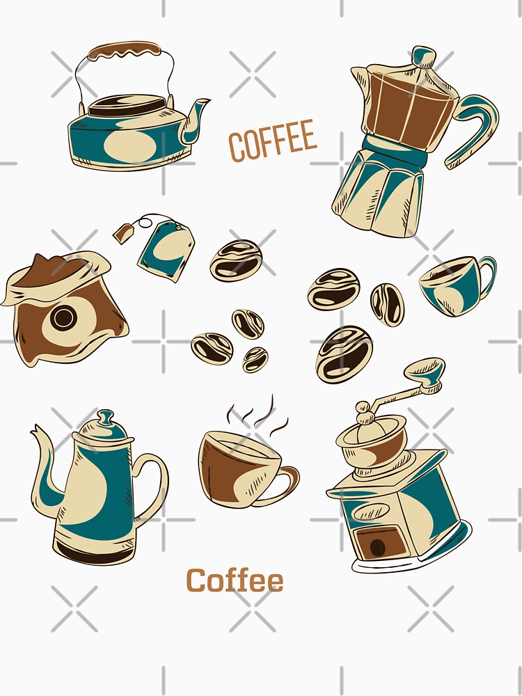Coffee Element Pattern by smallcatvn