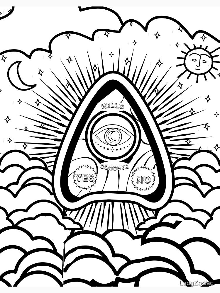 Ouija Board Read Between The Cosmic Lines by LadyZodiac