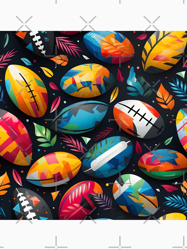 Every kickoff play has the power to change the game. Every color, every pattern, has the power to change you! That is the spirit of Football Kickoff season. Autumn Design. Fall Fashion. by ignasirus