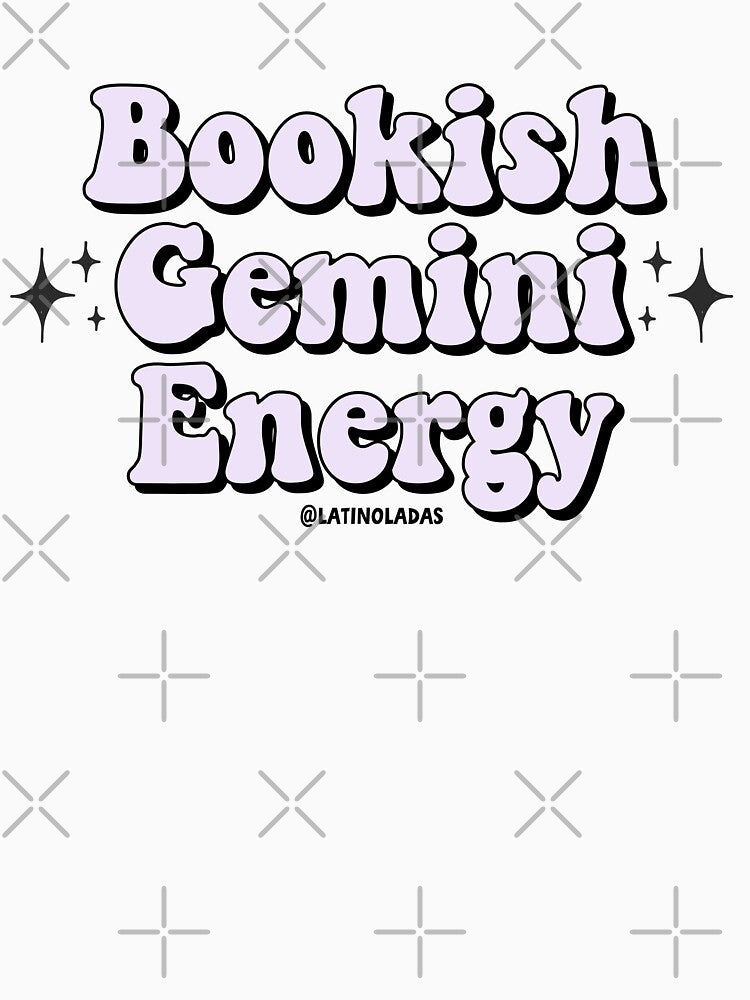 Bookish Gemini Energy / Astrology Zodiac Sign Horoscope Tarot Pastel Pink by Latinoladas