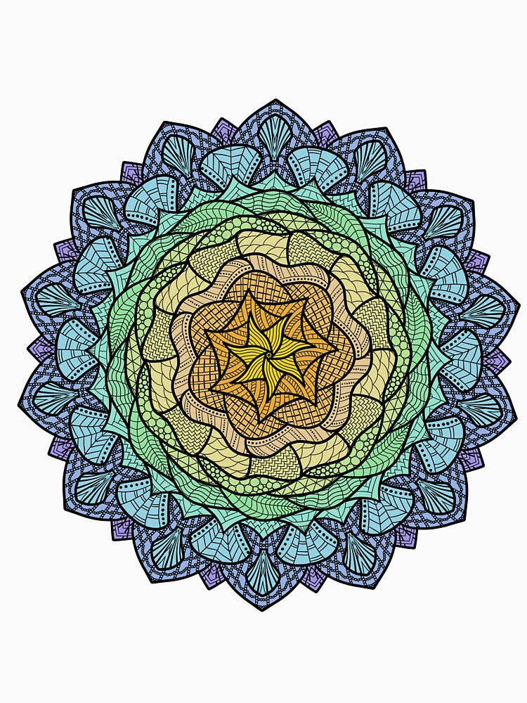 Pastel Mandala by Taran Marley