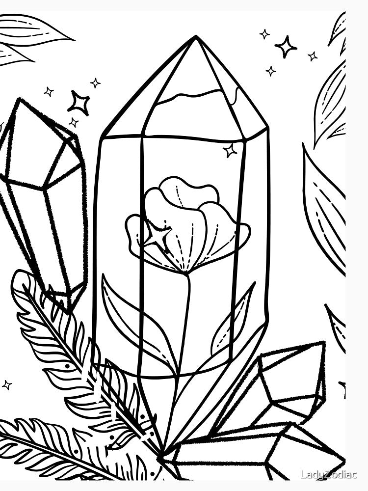 Everlasting Rose Set In Crystal by LadyZodiac