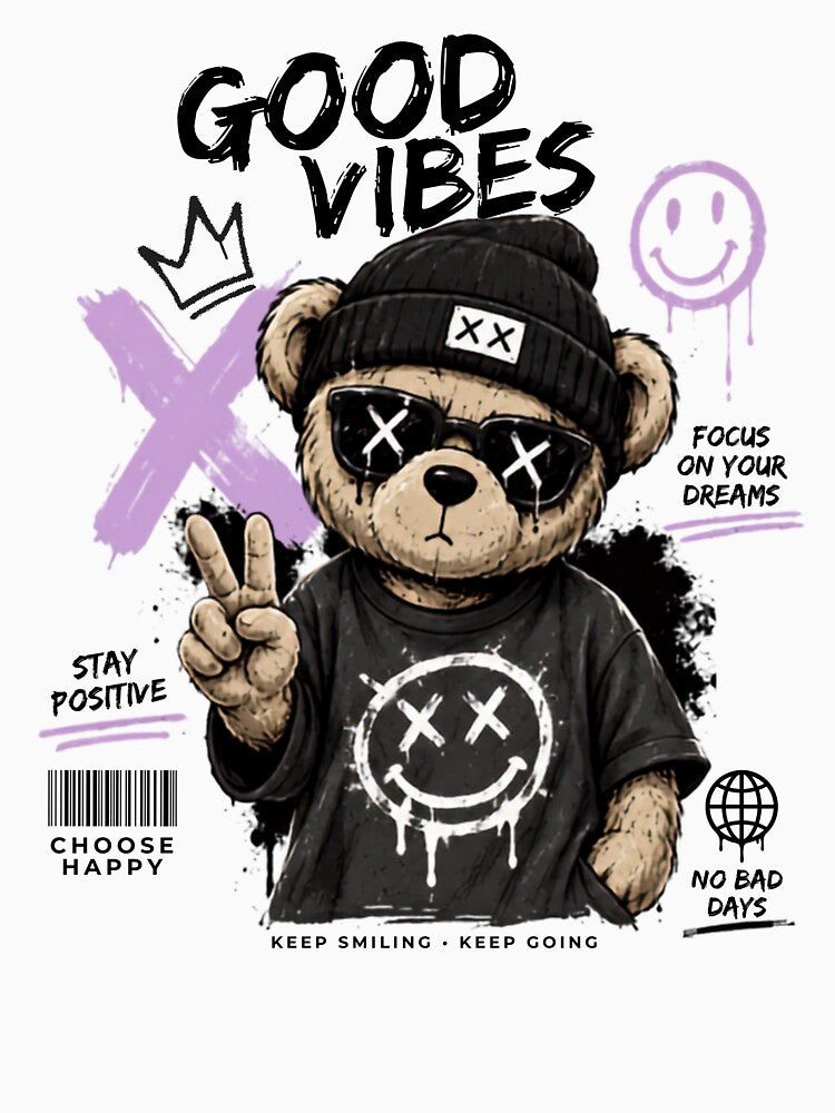 Good Vibes, Stay positive, keep smiling by ivonnerd