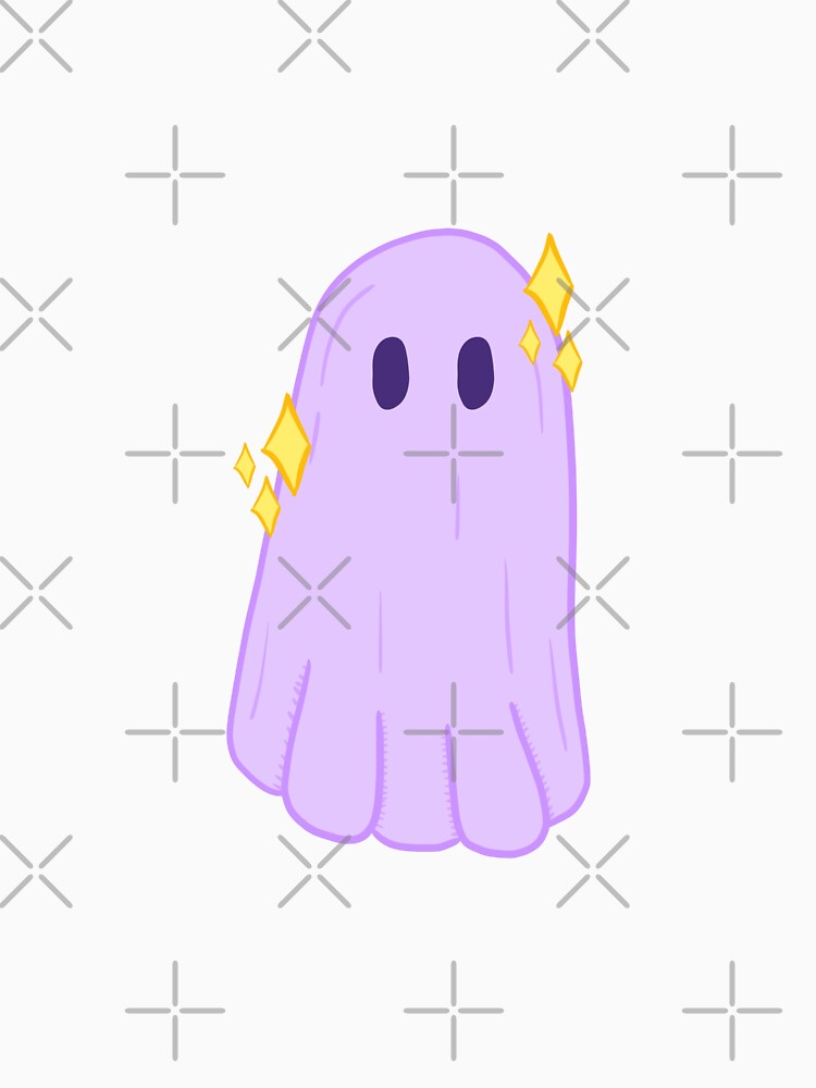 Cute Purple Ghost by KaitLouise