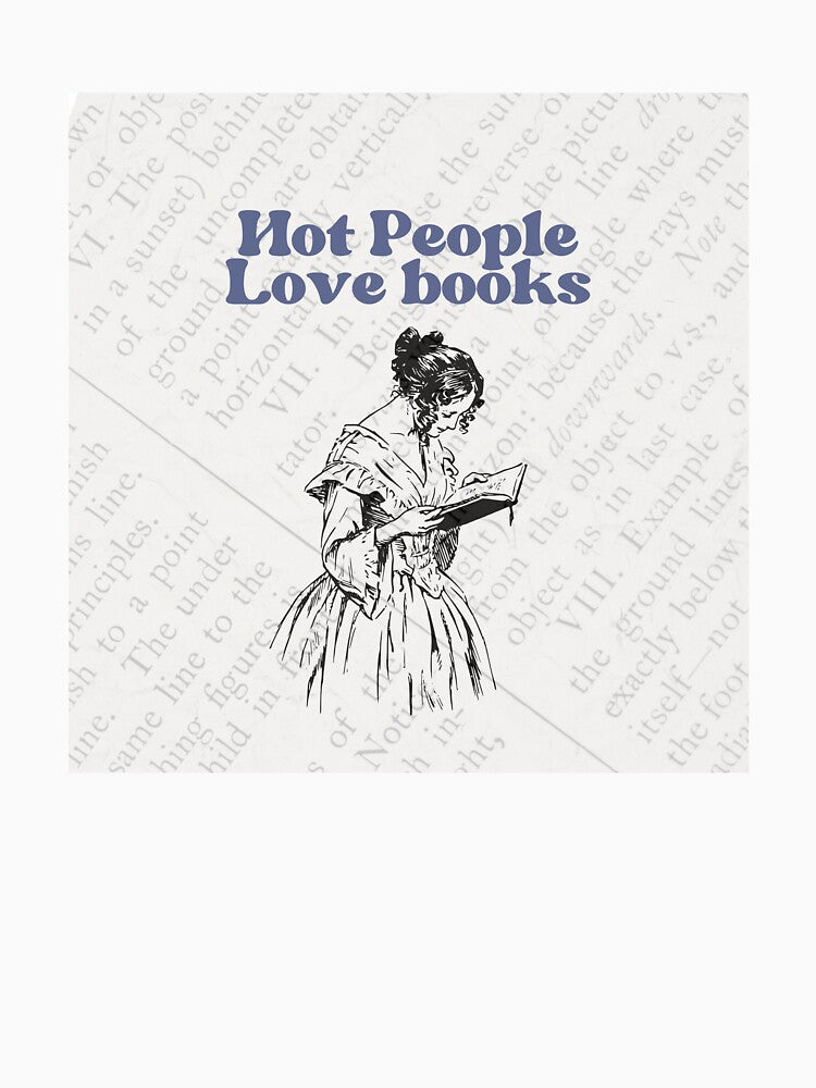 Hot People Love Books by Paper4Hearts
