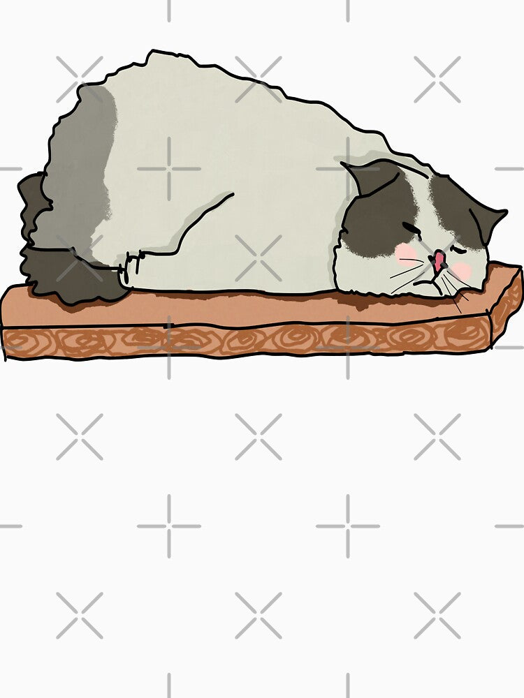 Lazy cat is sleeping by Kaewtaming
