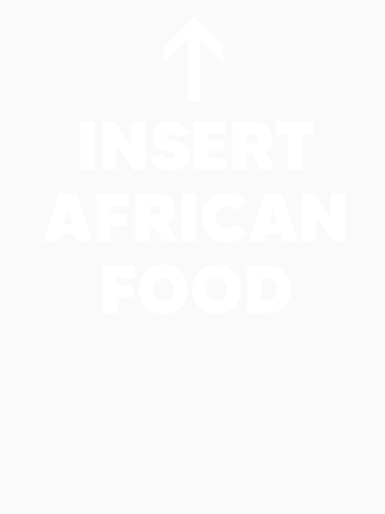 Insert African Food by The Junto Shop