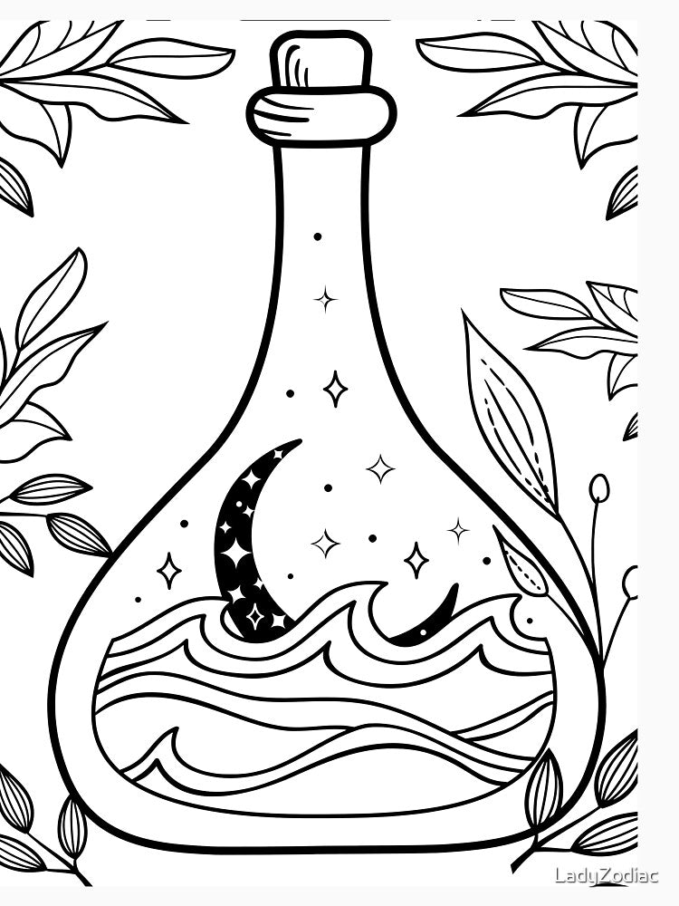Moon Magic In A Bottle by LadyZodiac