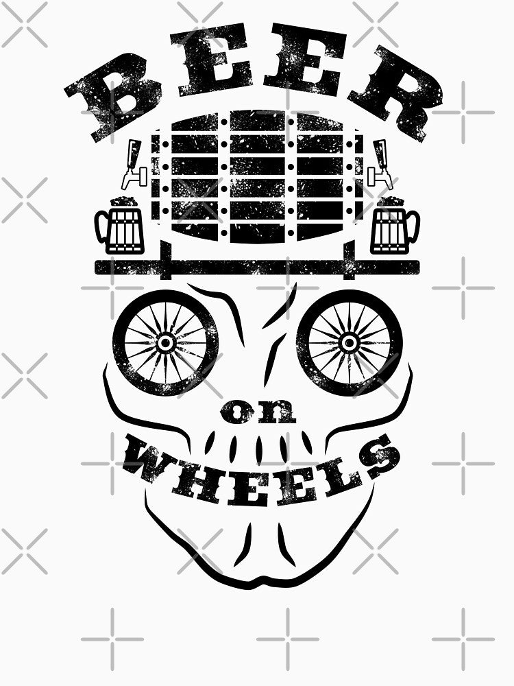 Beer Skull Cart (Black) by DKdesigns27