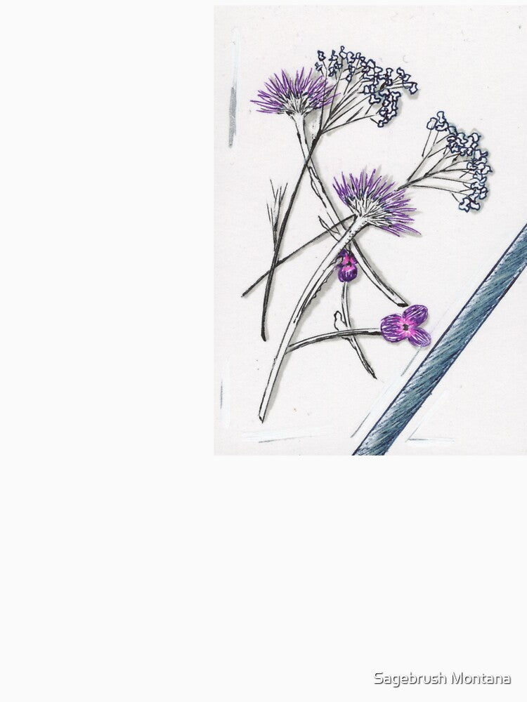 Pressed Wild Flowers by Sagebrush Montana