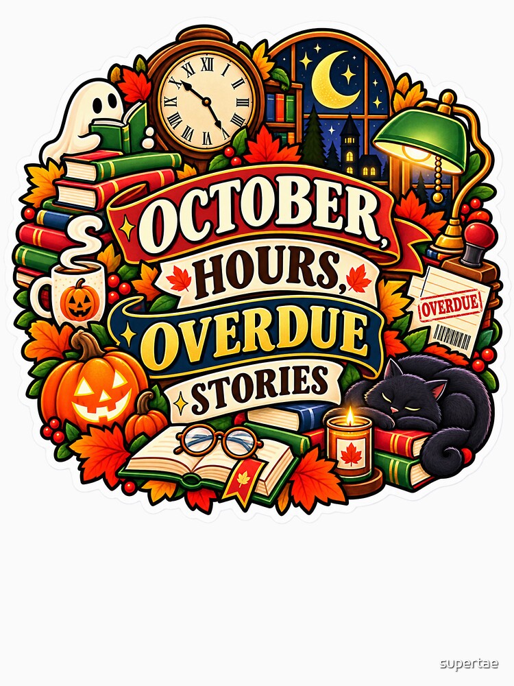 October Hours, Overdue Stories Librarian by supertae