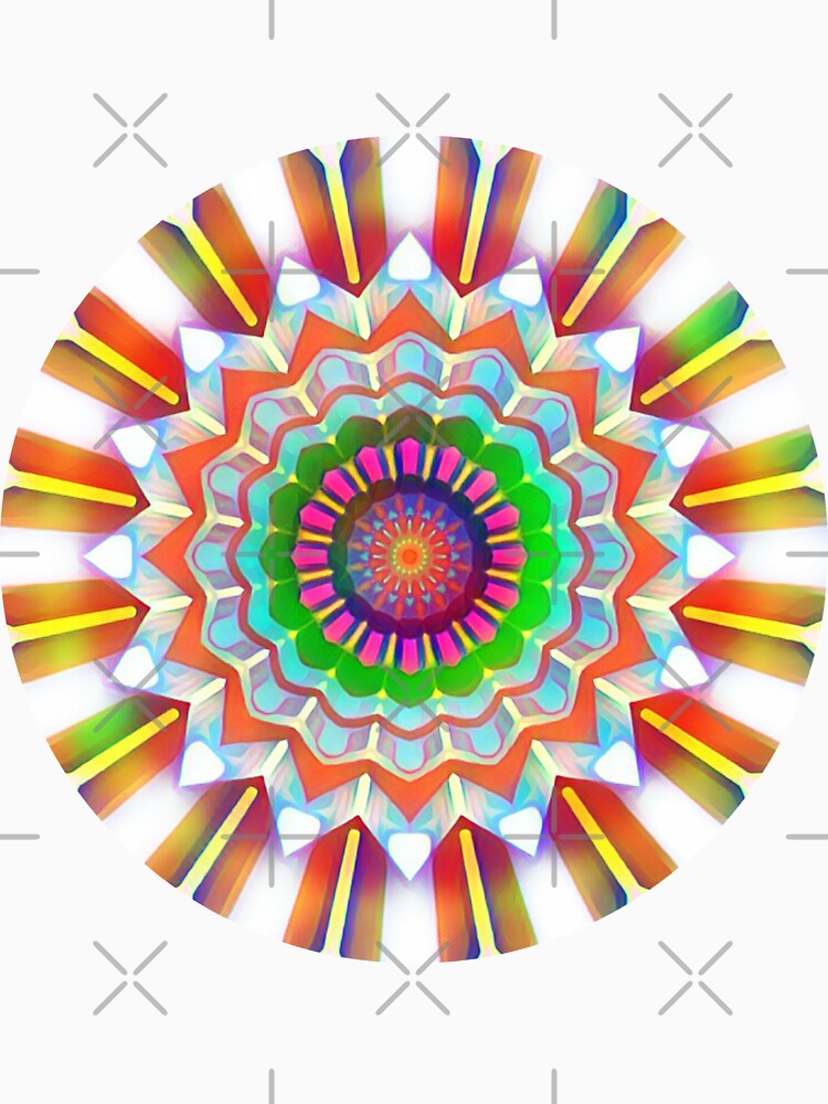 Sunshine Geometric Art by lovehighvibes