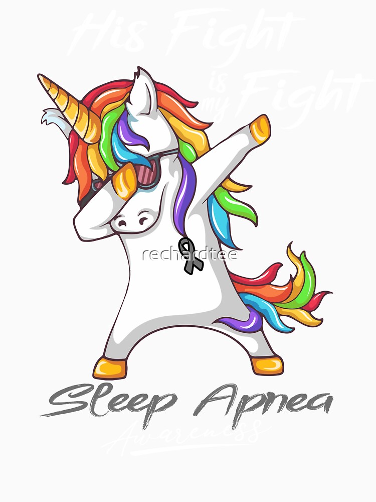 Unicorn His Fight Is My Fight Sleep Apnea Awareness by rechardtee