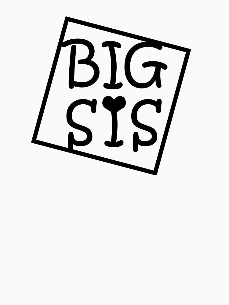 Big sister, Big sister, Gift for sister by vilma3000