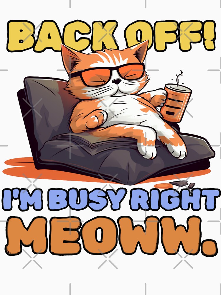 Back off! I'm busy meow. by mksjr