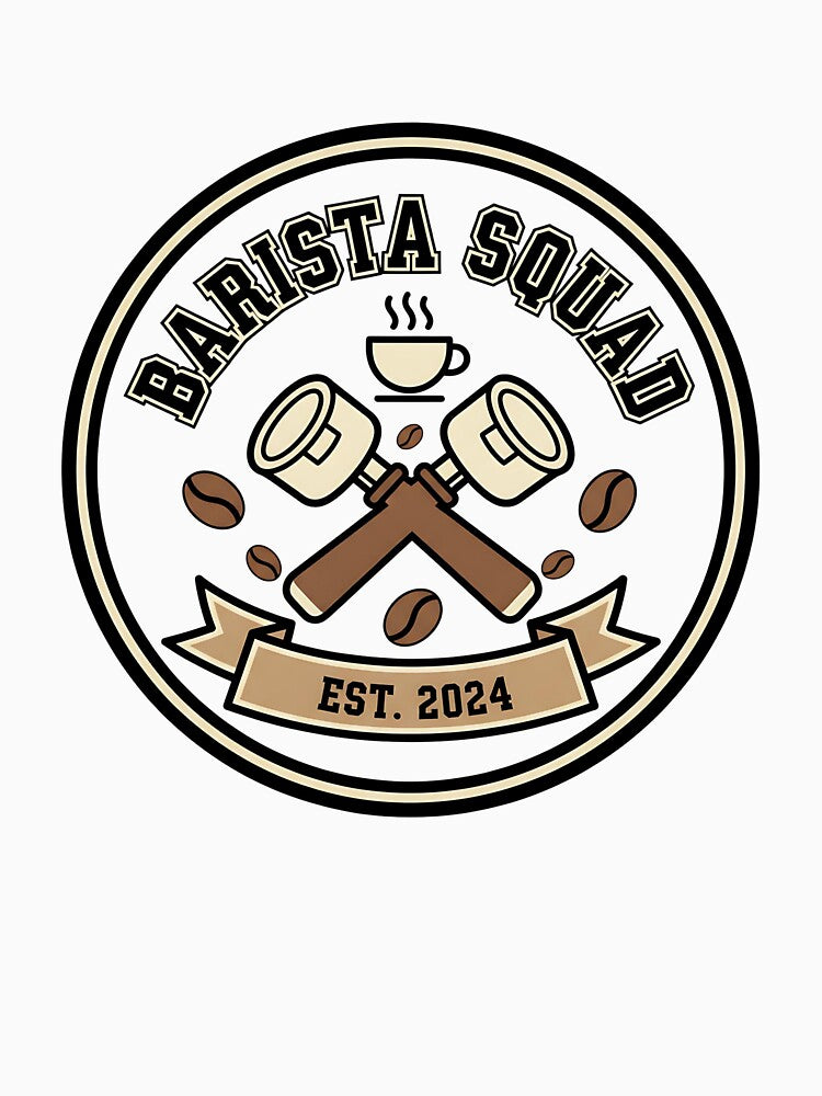Barista Squad Shirt – Funny Coffee Crew & Café Team Tee by Muzgle