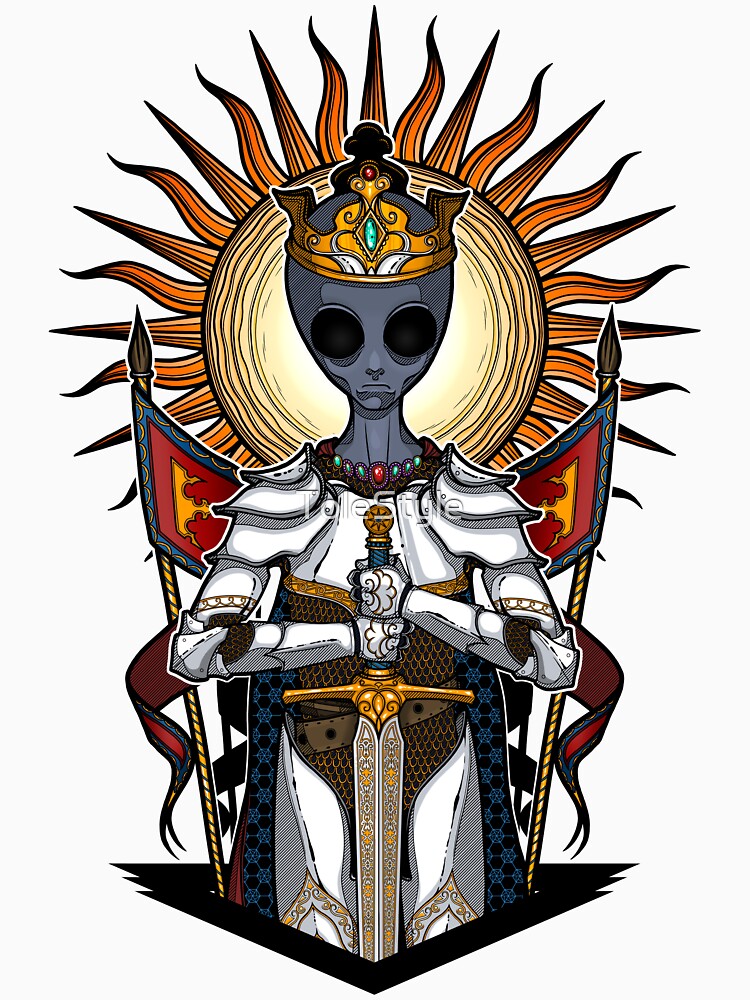The alien King Arthur - Color version by ToleStyle